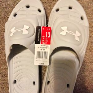 Men's armor hard slides.. boys black winter coat.